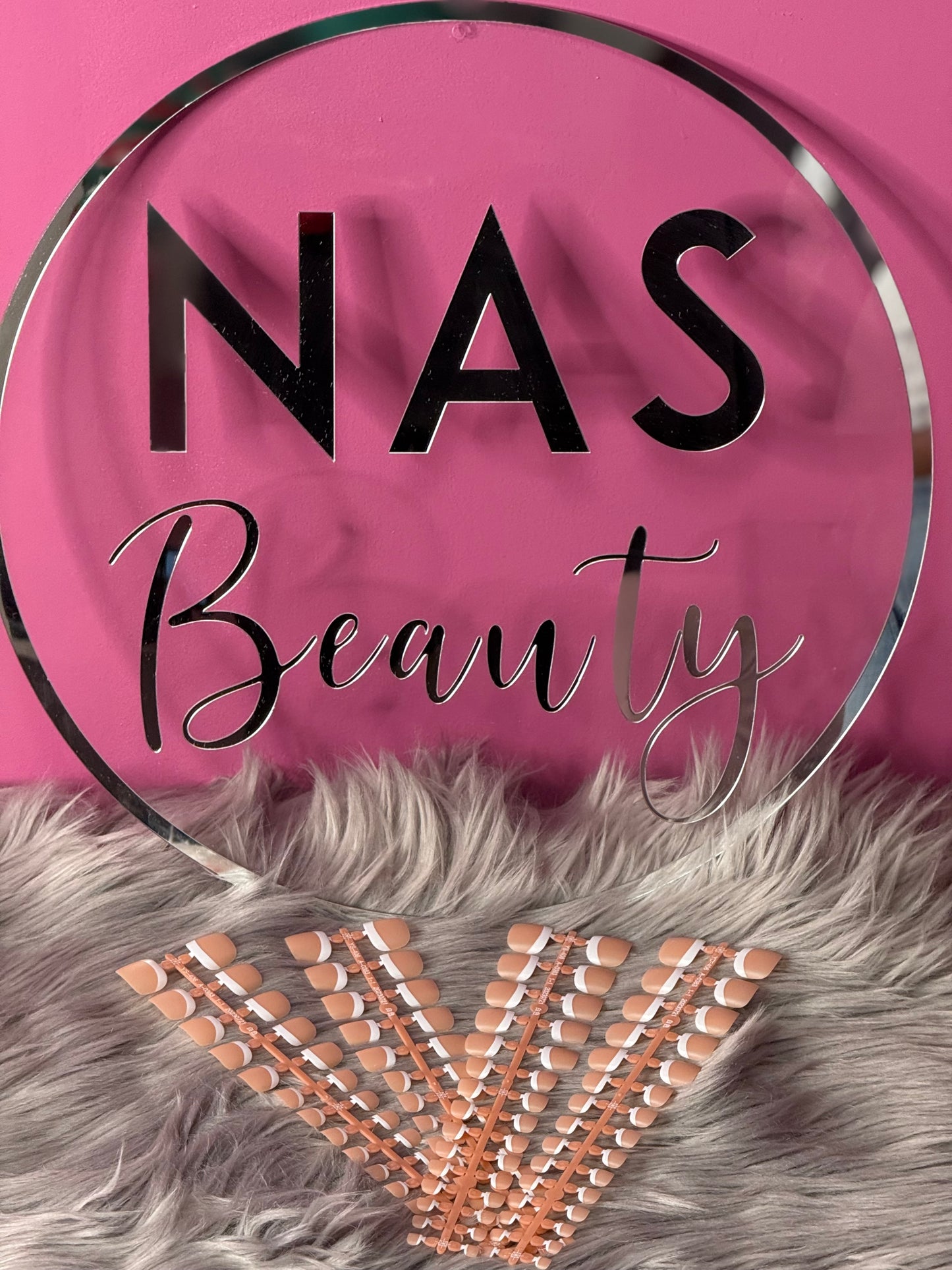 Nude Toe Press on Set