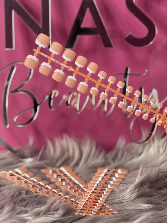 Nude Toe Press on Set